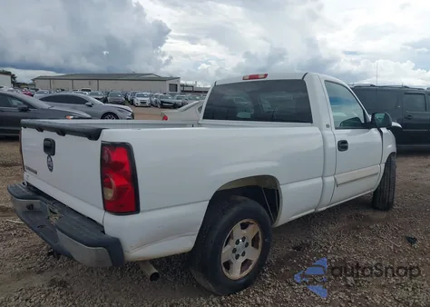 2006 Chevrolet Silverado 1500 Lt1 из США, поврежденный, VIN 3GCEC14V66G155584